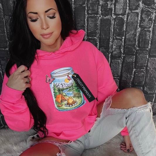 Collect Moments Jar DTF Transfer