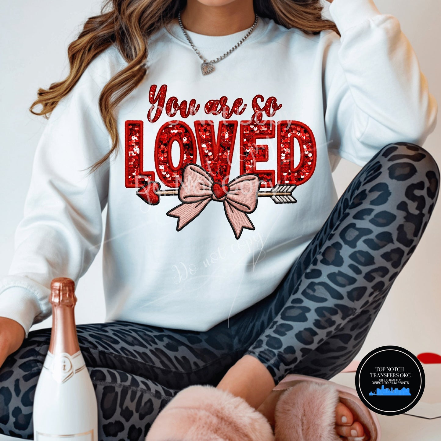 You Are So Loved PNG Digital Download 300 DPI