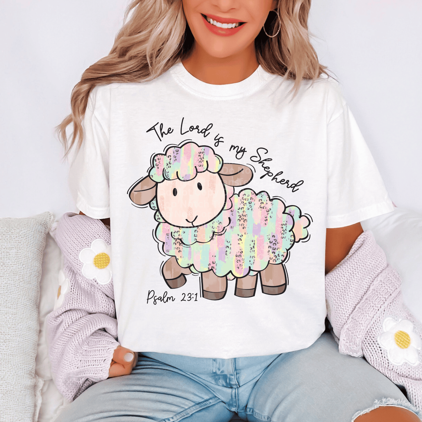 The Lord Is My Shepherd DTF Transfer