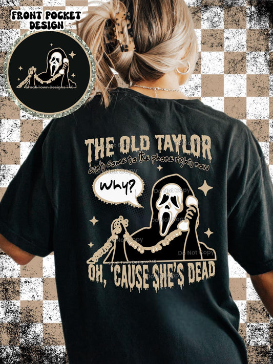 The Old Taylor Ghost DTF Transfer