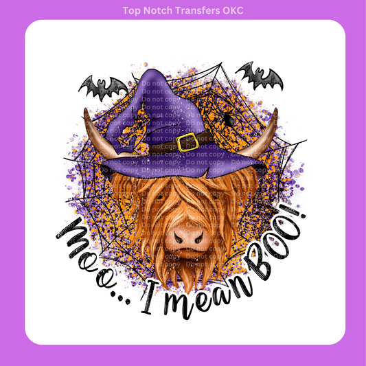 Moo Boo DTF Transfer