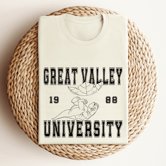 Great Valley University DTF Transfer