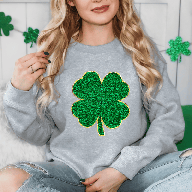 Clover Faux Chenille DTF Transfer