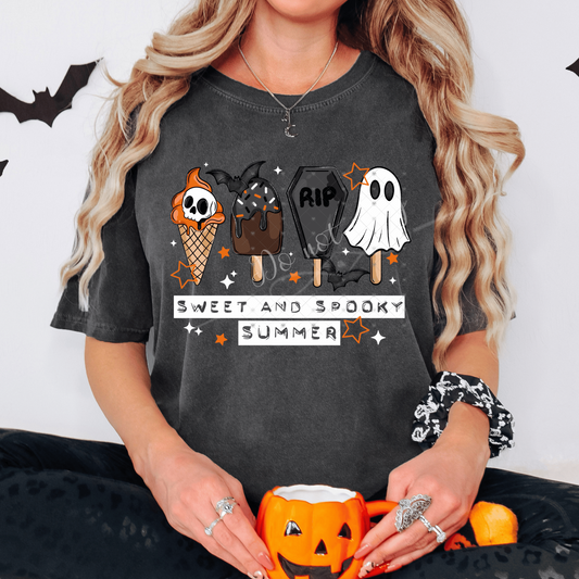 Sweet & Spooky Summer DTF Transfer