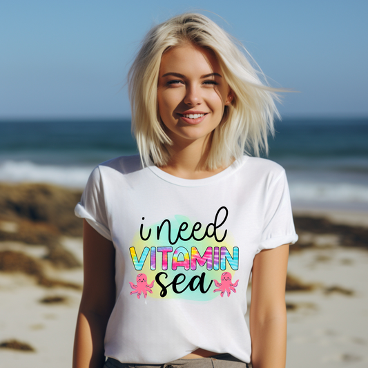 I Need Vitamin Sea DTF Transfer