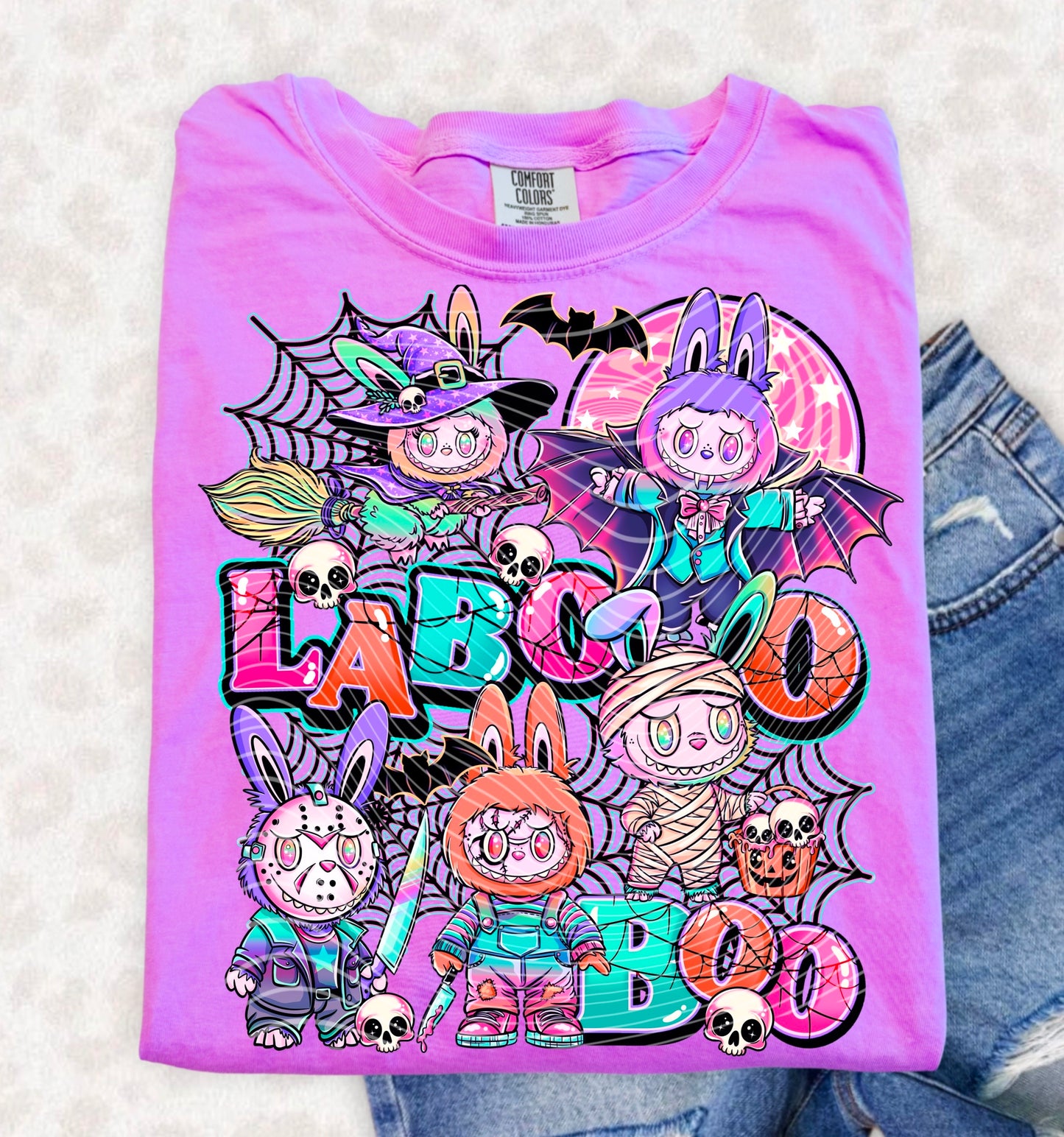 LABOO *Optional long sleeve design* DTF Transfer