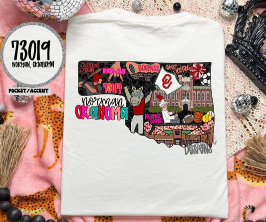 Oklahoma Design DTF Transfer