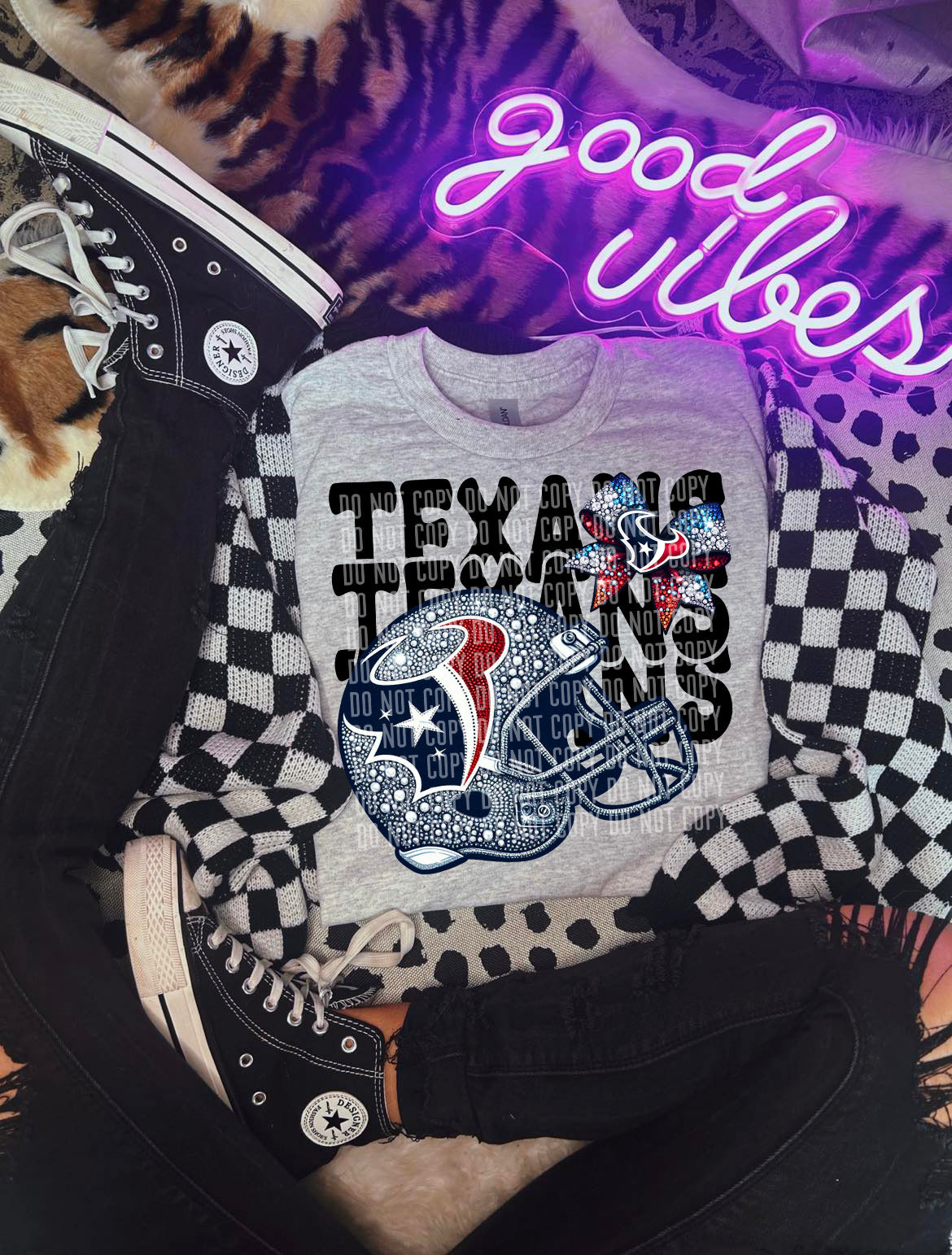 Texans Team Bows DTF Transfer