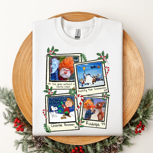 Classic Christmas Movies Collage DTF Transfer