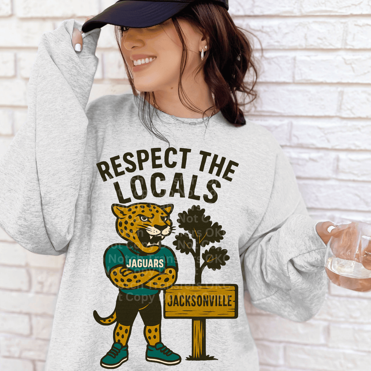Respect The Locals- Jacksonville DTF Transfer