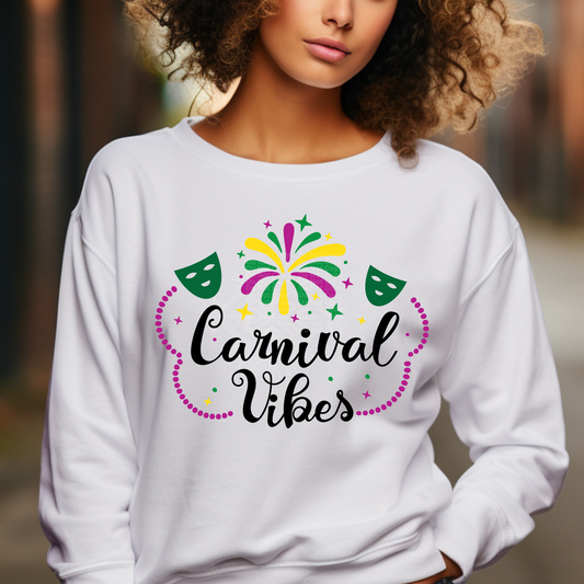 Carnival Vibes DTF Transfer