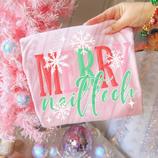 Merry Nail Tech DTF Transfer