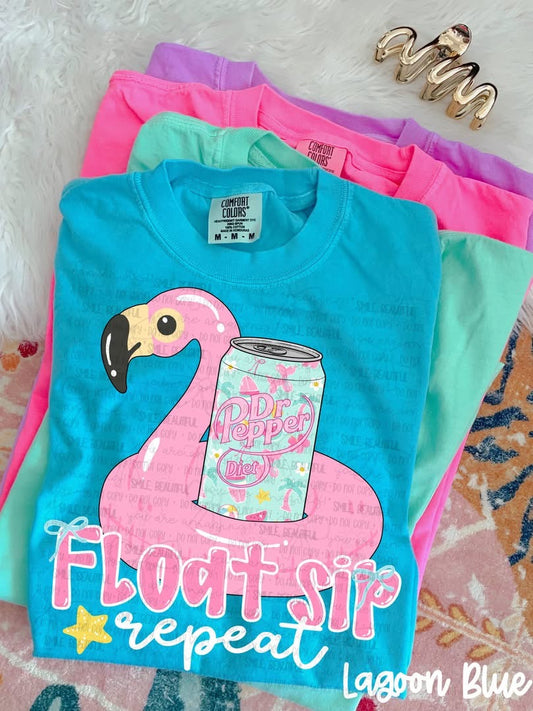 Float Sip Repeat Diet DP DTF Transfer