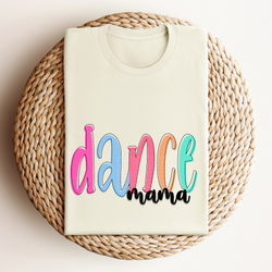 Dance Mama - Colored Names/Occupations DTF Transfer