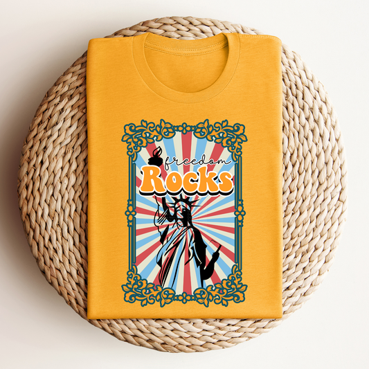 Freedom Rocks - Statue of Liberty DTF Transfer