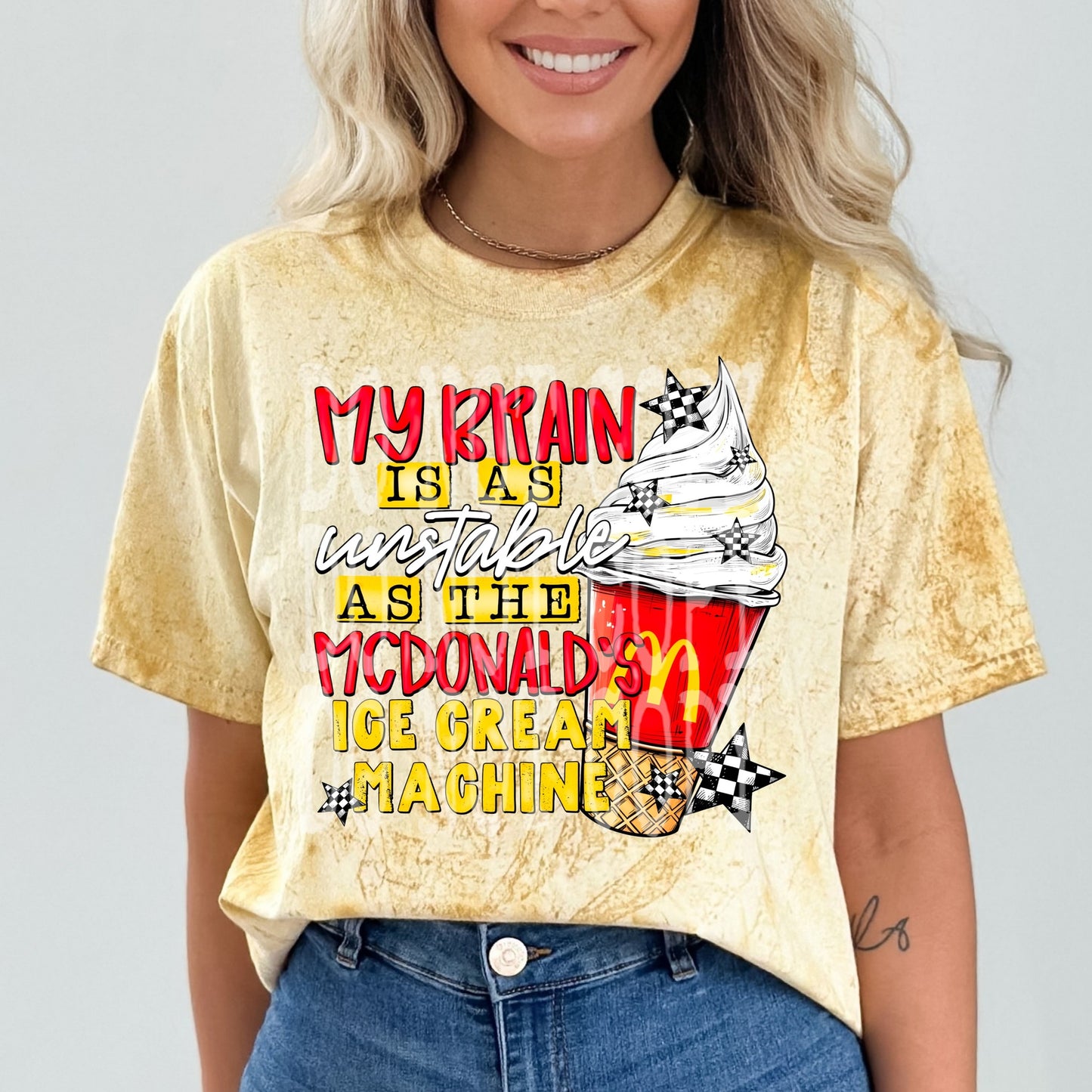 My Brain Is As Unstable DTF Transfer