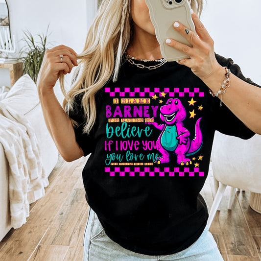 If I Love You, You Love Me DTF Transfer