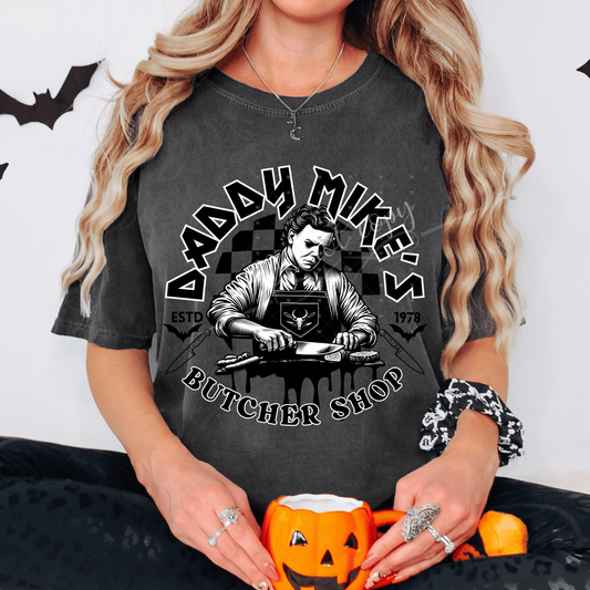 Daddy Mike’s Butcher Shop DTF Transfer