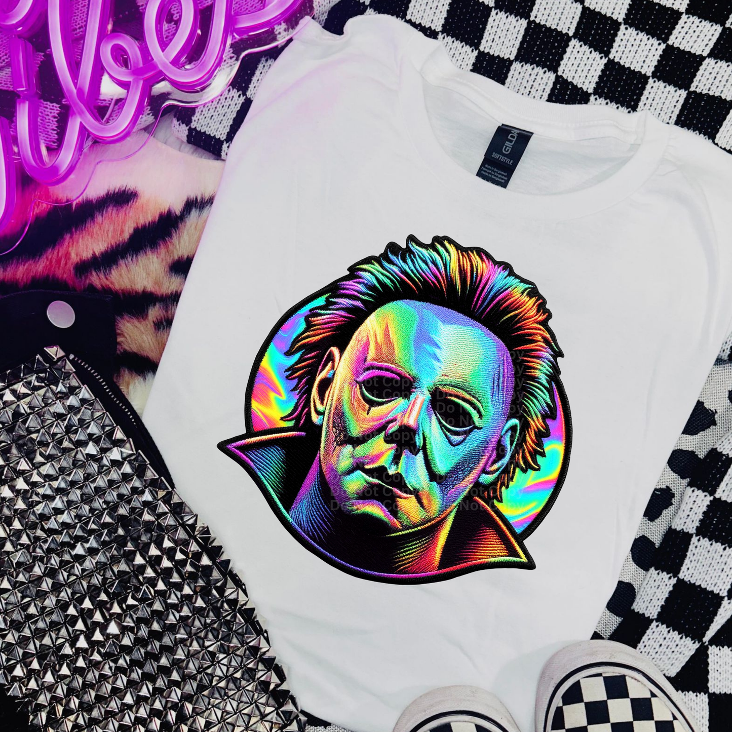 Holographic M Myerz DTF Transfer