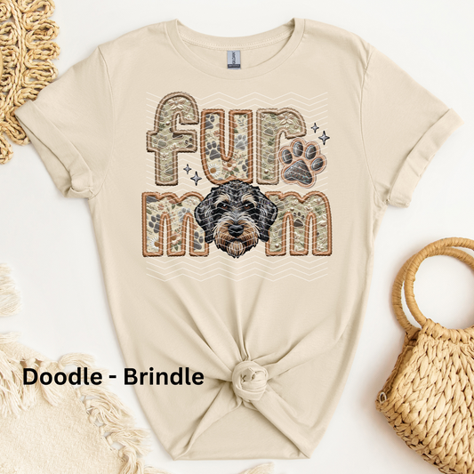 Doodle - Brindle DTF Transfer