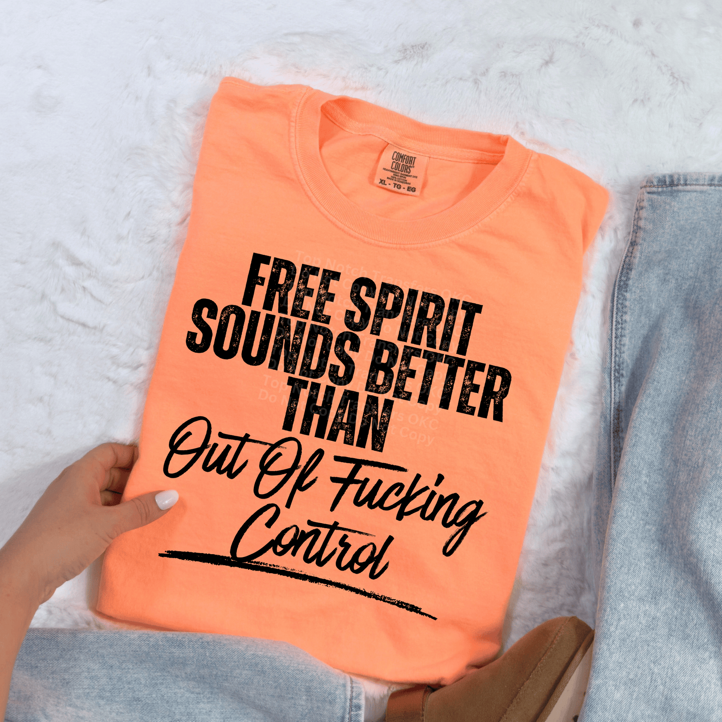 Free Spirit Sounds Better DTF Transfer