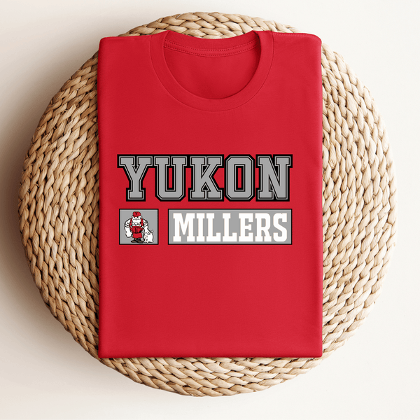 Yukon Millers Grey/White DTF Transfer