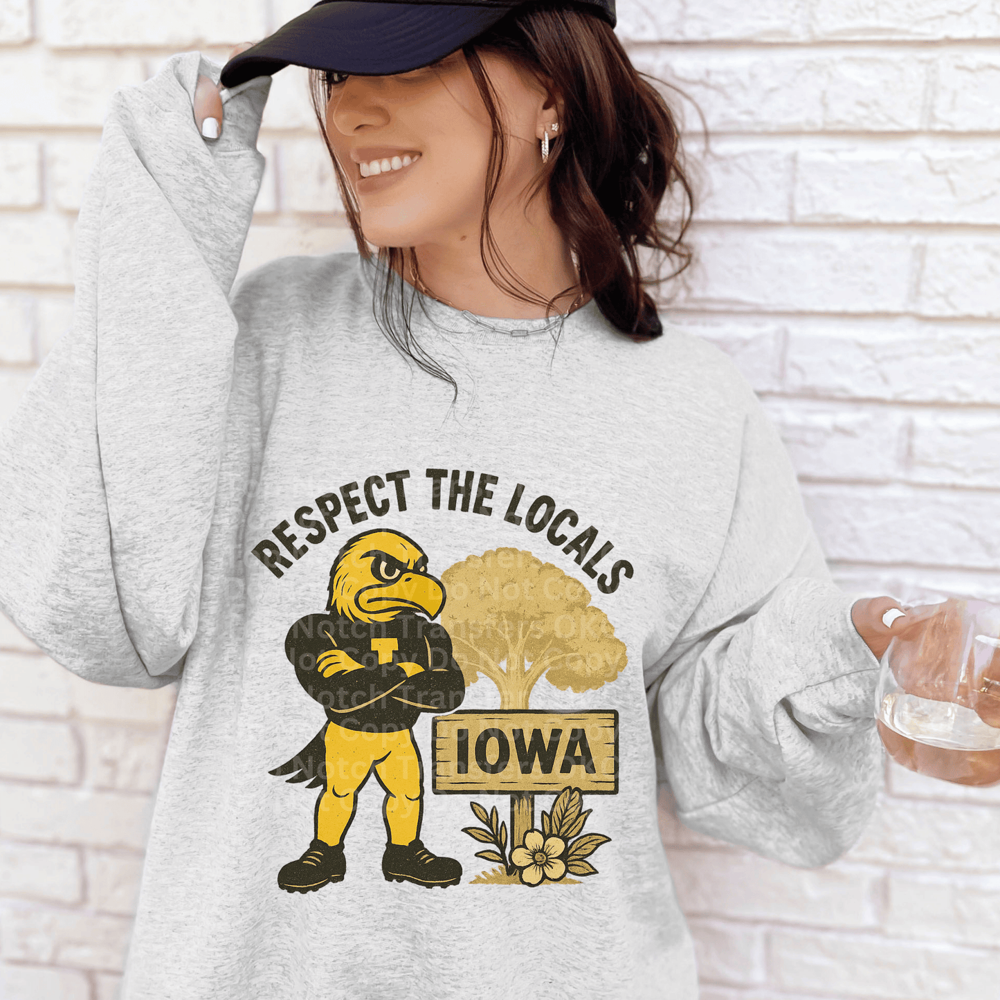 Respect The Locals- Iowa DTF Transfer