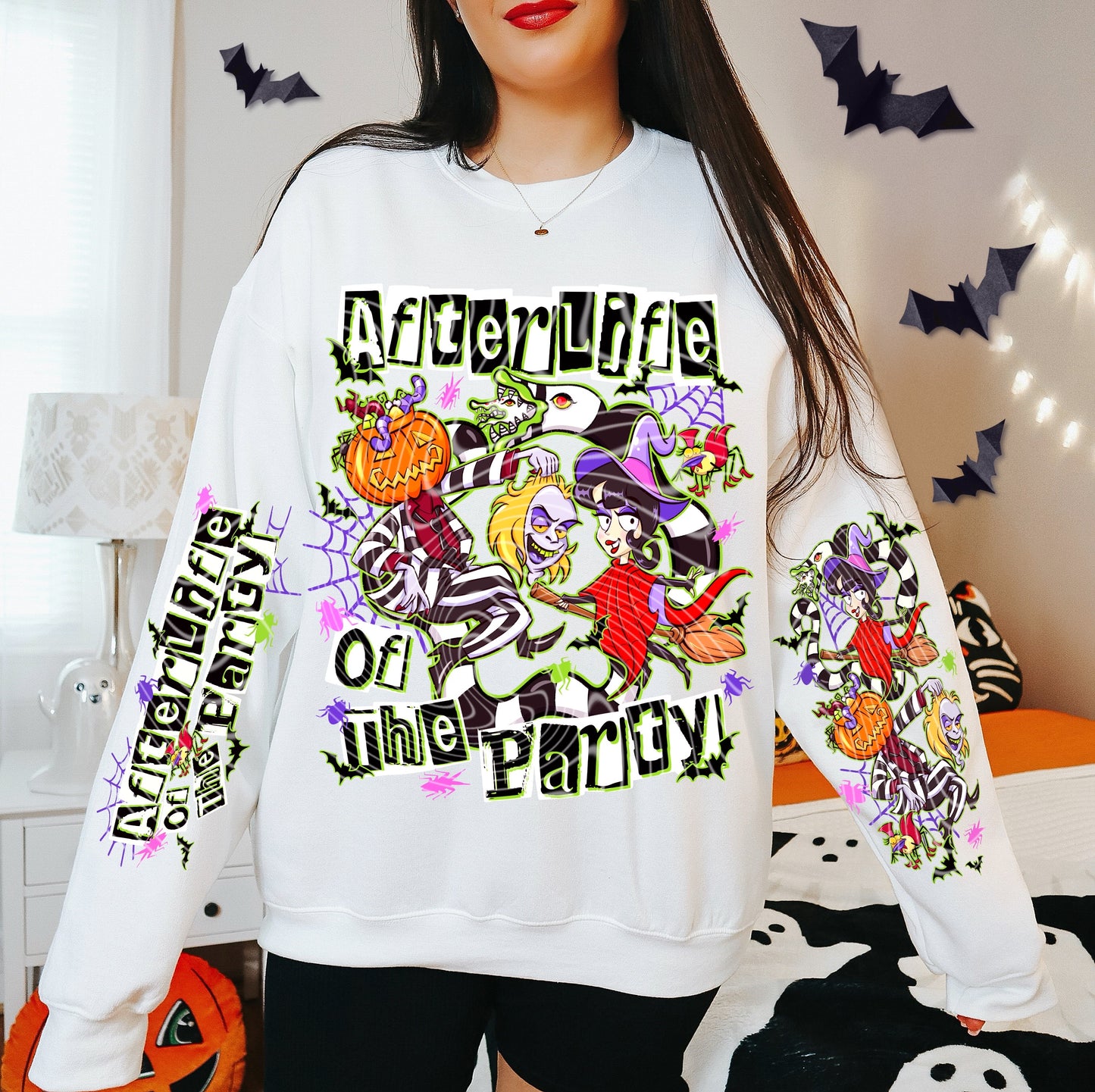 Afterlife *Optional long sleeve design* DTF Transfer