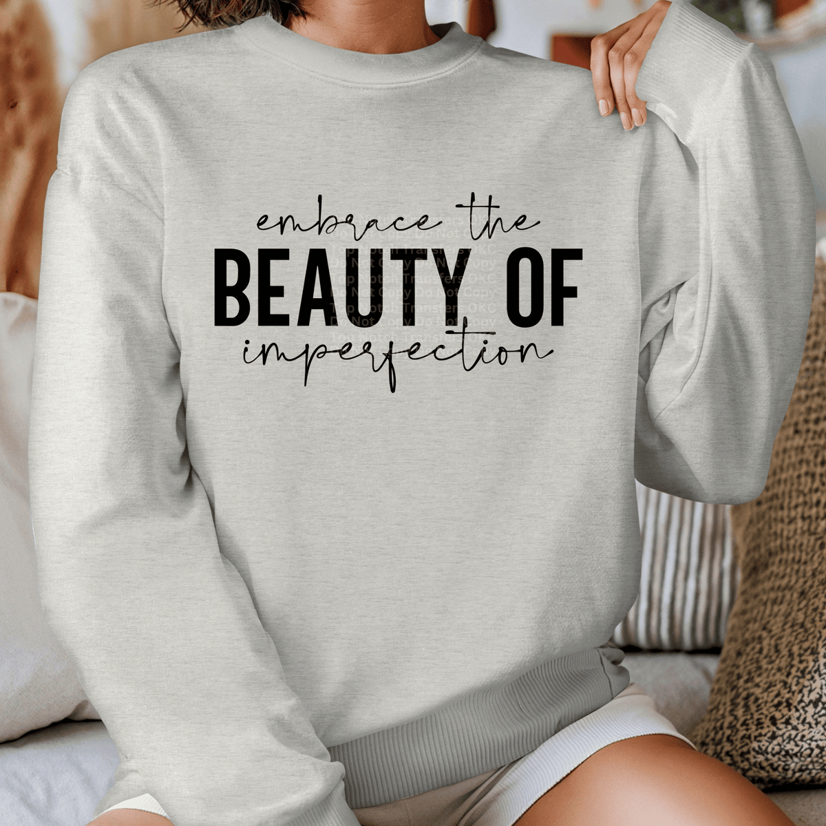 Embrace the Beauty (sleeve design included) DTF Transfer