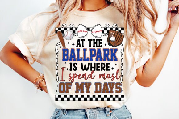 At The Ballpark DTF Transfer