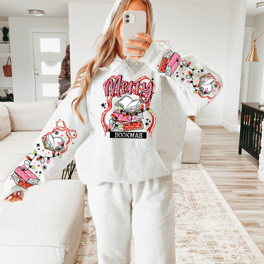 Merry Bookmas DTF Transfer