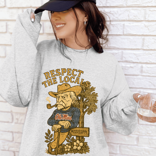 Respect The Locals-Mississippi DTF Transfer