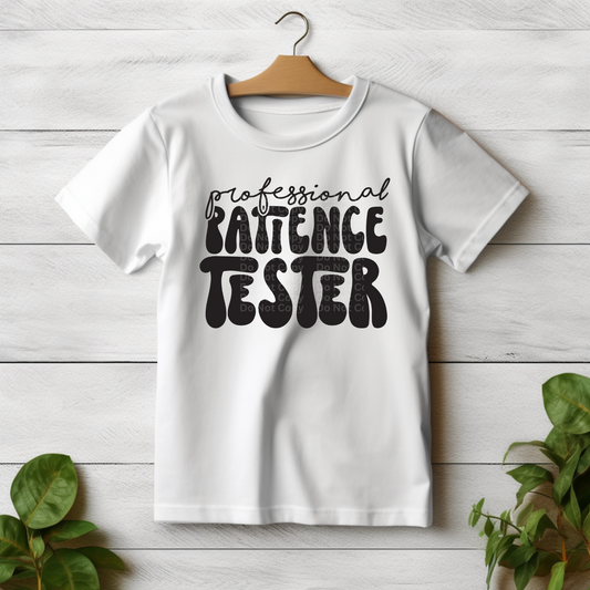 Professional Patience Tester DTF Transfer