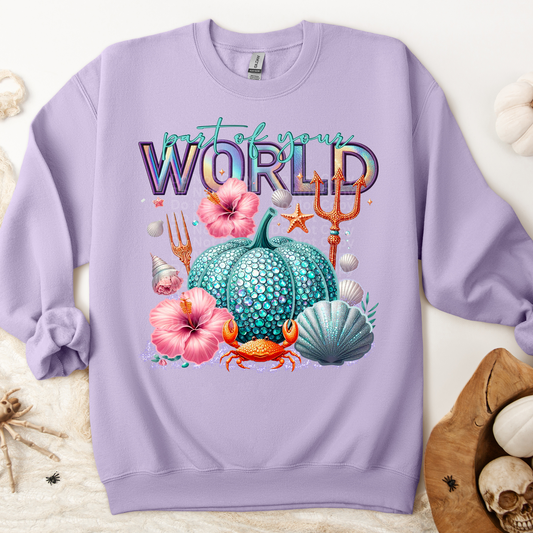 Part Of Your World Fairytale Pumpkin DTF Transfer