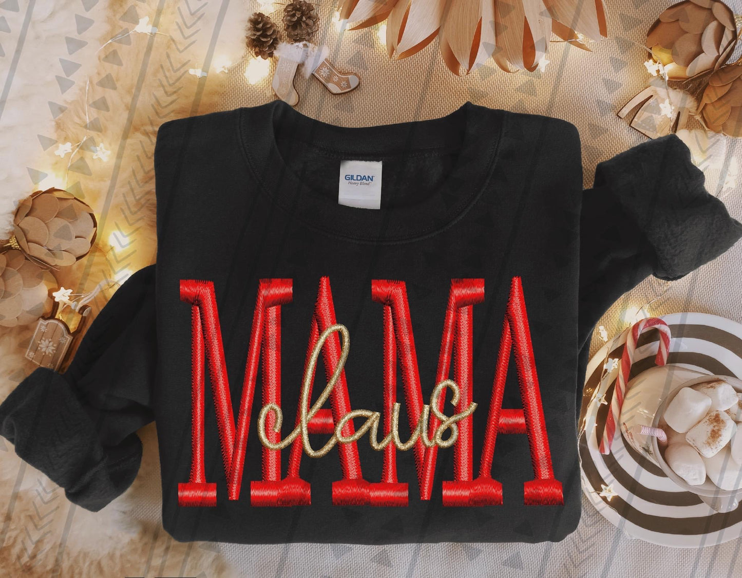 Mama Claus DTF Transfer
