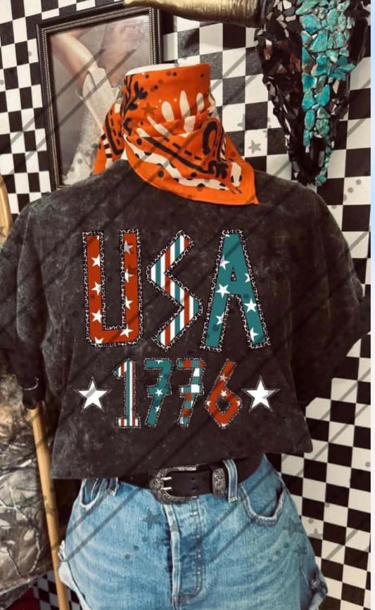 USA 1776 DTF Transfer
