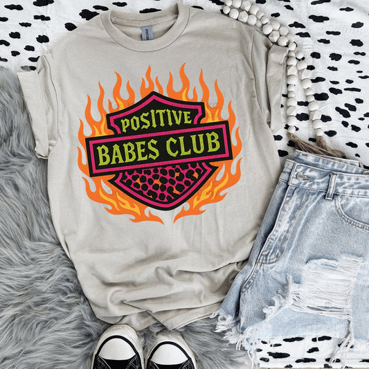 Positive Babes Club DTF Transfer