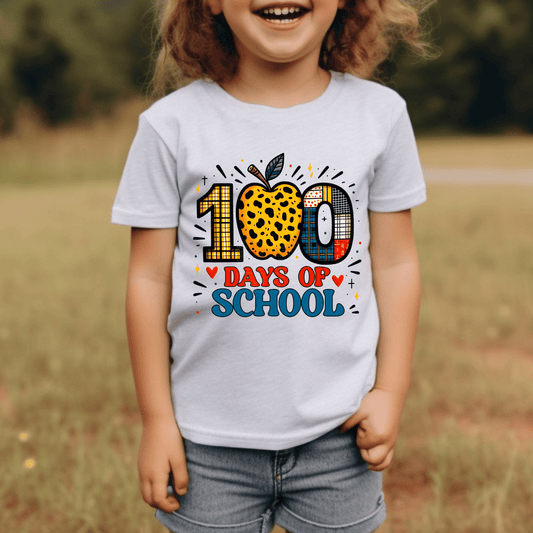 100 Days of School DTF Transfer
