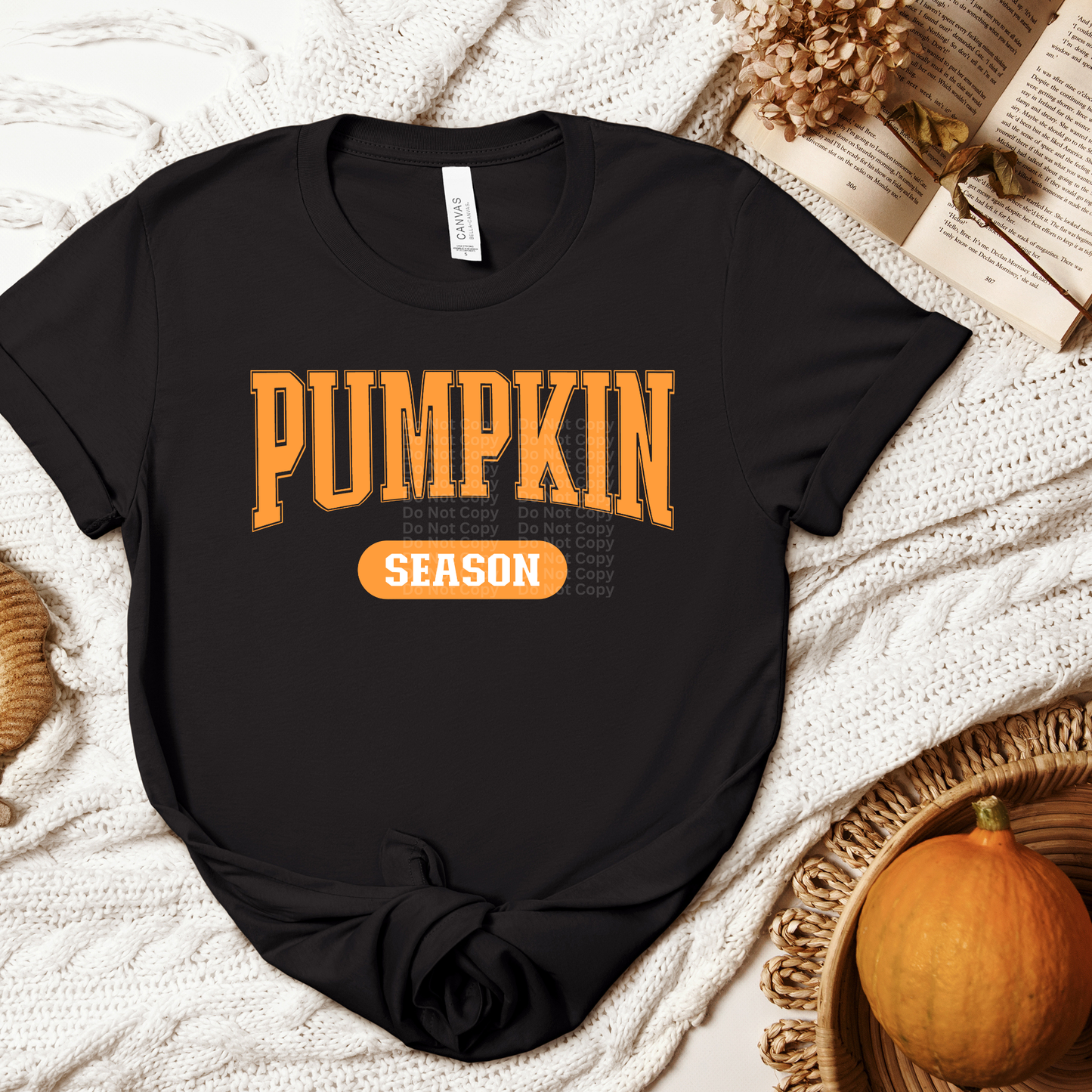 Pumpkin Season (Orange) DTF Transfer