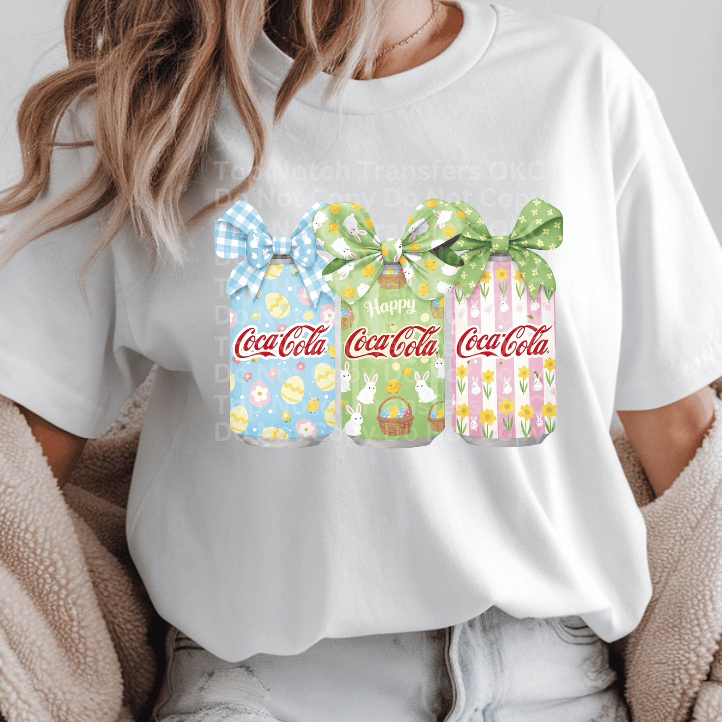 Easter CC Soda Bows DTF Transfer