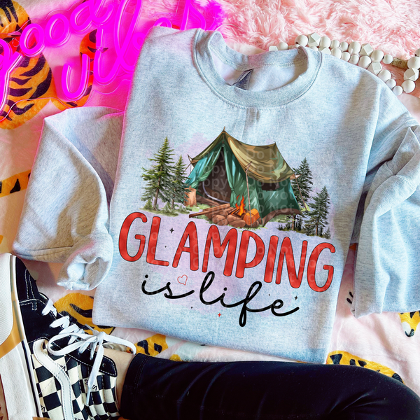 Glamping Is Life DTF Transfer