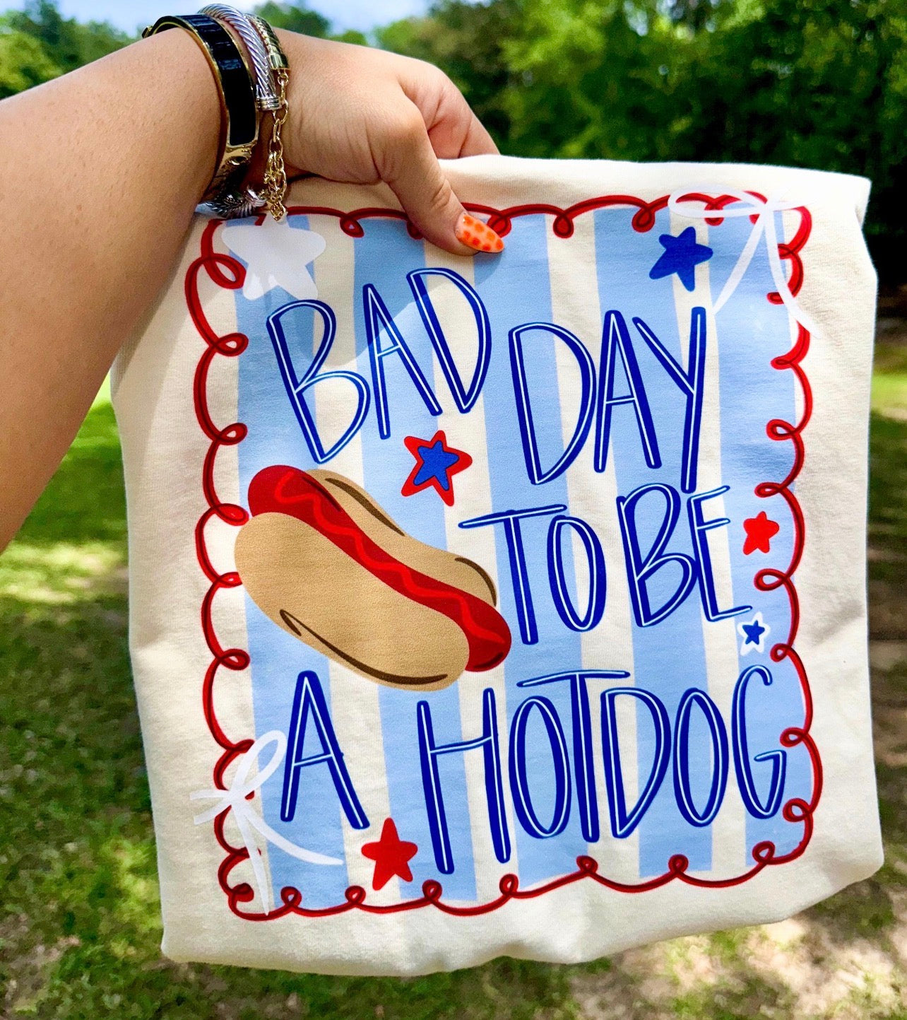 Bad Day To Be A Hotdog DTF Transfers