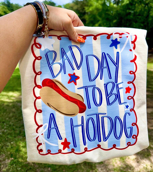 Bad Day To Be A Hotdog DTF Transfers