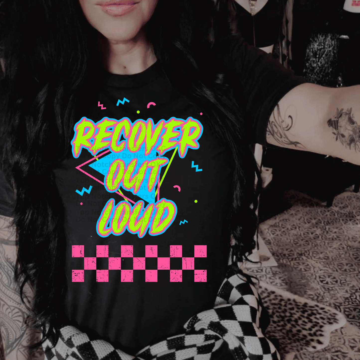 Recover Out Loud 2 DTF Transfer