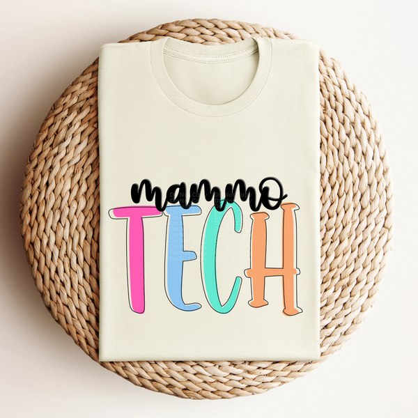 Mammo Tech - Colored Names/Occupations DTF Transfer