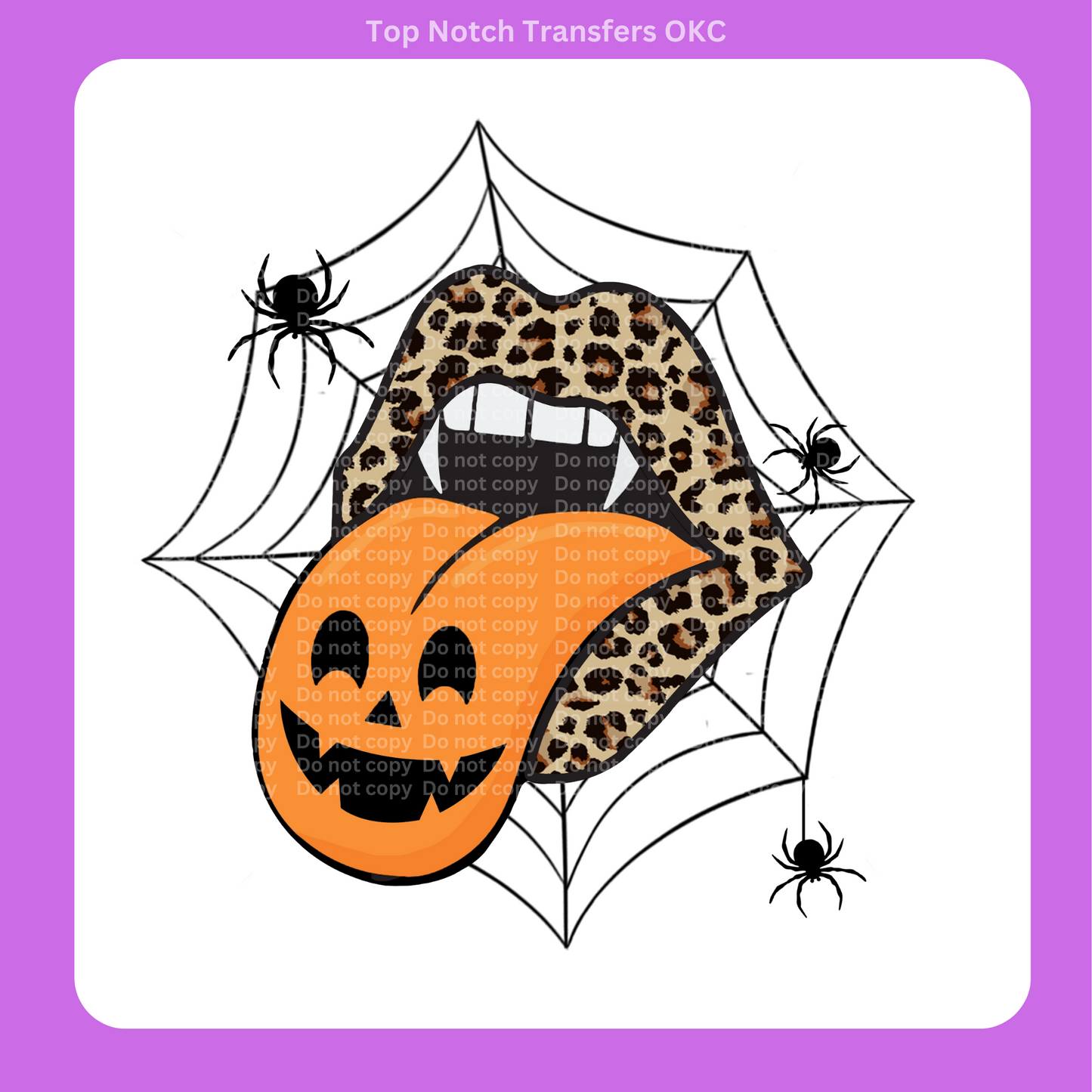 Pumpkin Lips Web Transfer