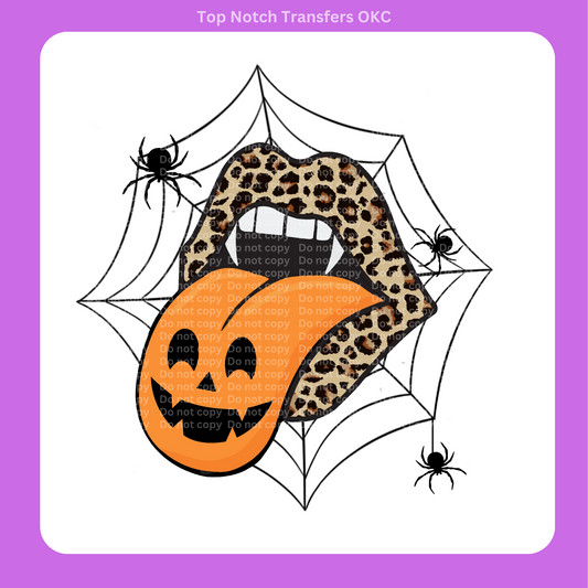 Pumpkin Lips Web Transfer