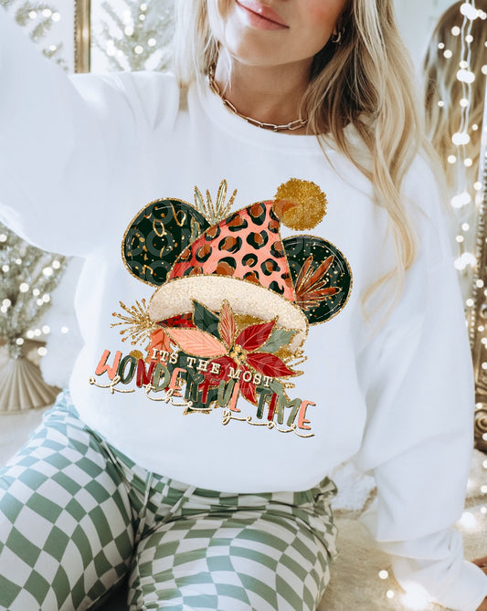 It's The Most Wonderful Time DTF Transfer