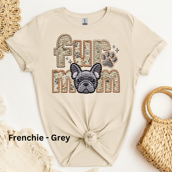 Frenchie - Grey DTF Transfer