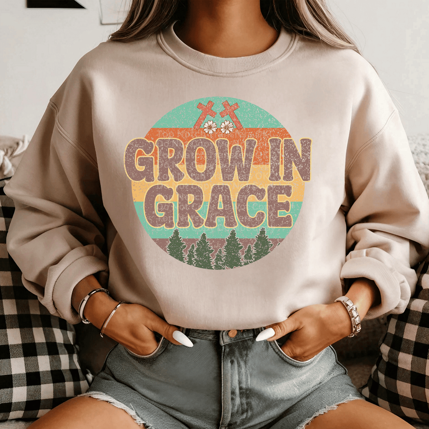 Grow In Grace DTF Transfer